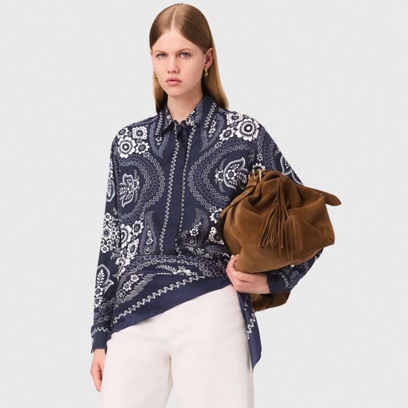 Cianca Bandana printed blouse - Picture 1 of 6